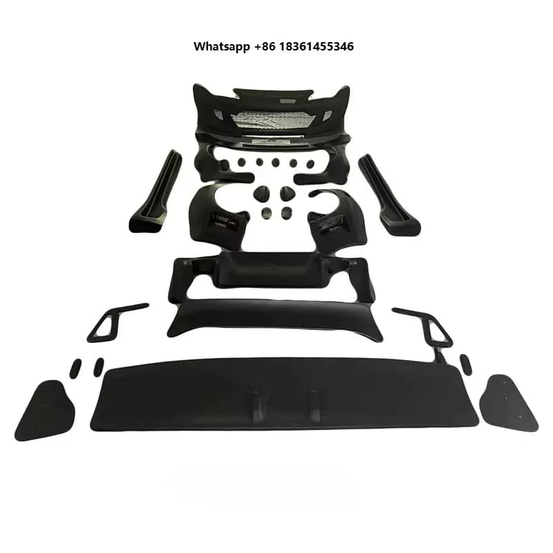 For GT86/BRZ 2013-2019 GT86 Rocket Bunny V3 Body Kits Side Skirt Factory Hot Selling Front Bumper Face Kit