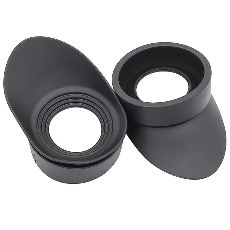 One Pair Binoculars Rubber Eye Cups Eye Guards Caps Inner Diameter 40 Mm for Microscope Eyepiece Telescopes Eyecups
