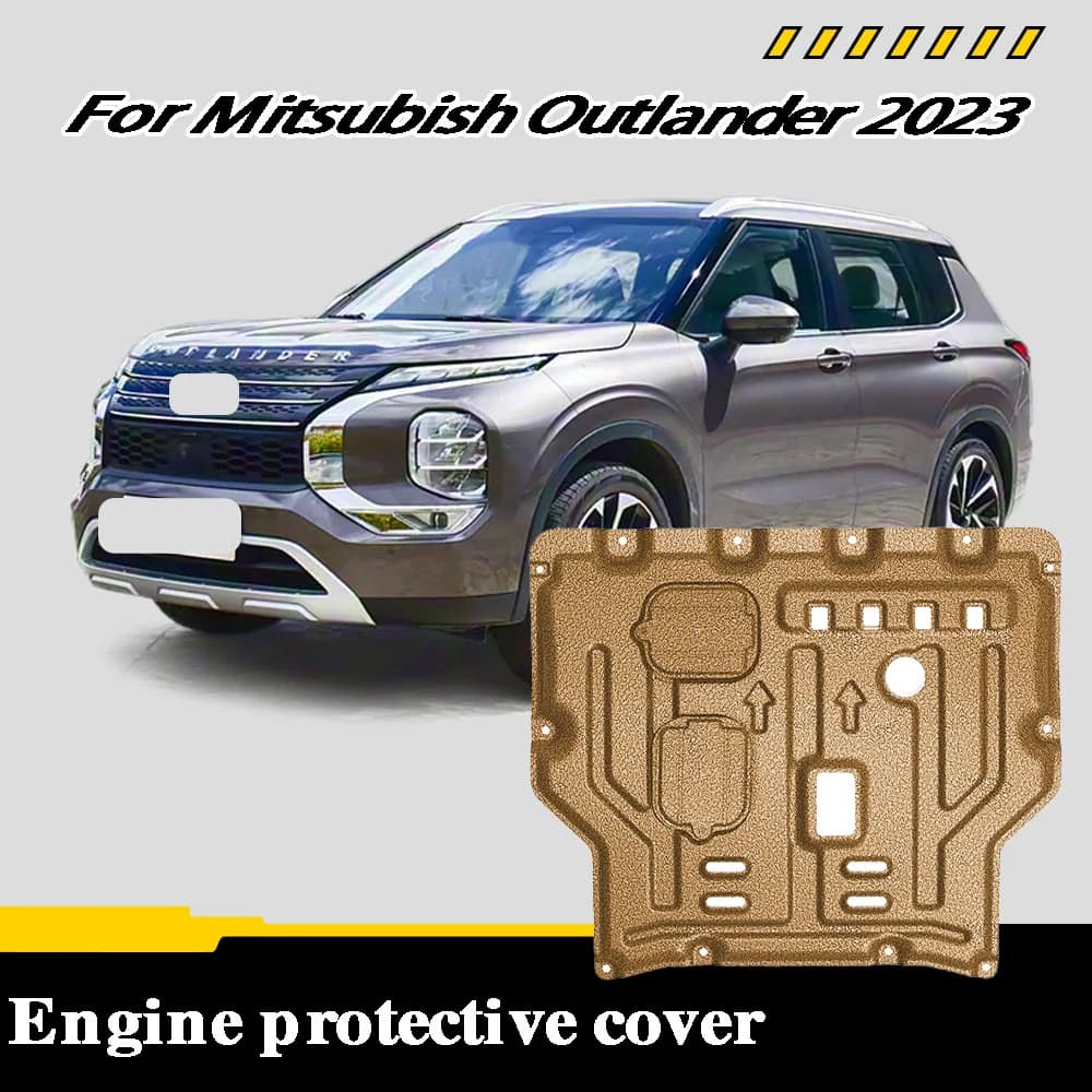 Engine Chassis Shield Splash Bottom Protection Board Car Accessories Under Cover For Mitsubish Outlander 2023 1.5T