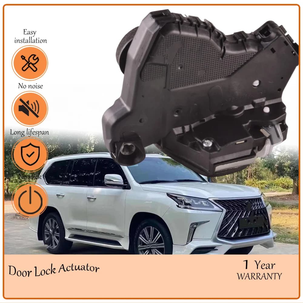Fr Right Door Lock Mechanism OE 69030-42221,6903042221,6105210U8510, conforms Toyota Lexus LX570 Land Cruiser Camry 4pin