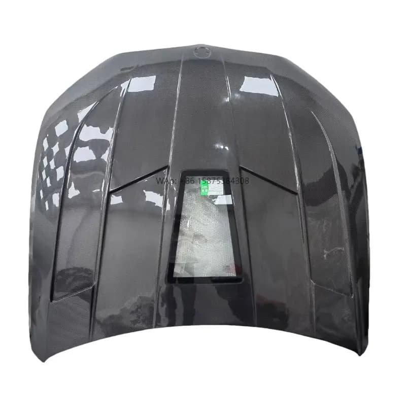 Real Carbon Fiber Front Bumper Glass Hood Bonnet for G14 G15 G16 F91 F92 F93 840 850 M8 19-UP