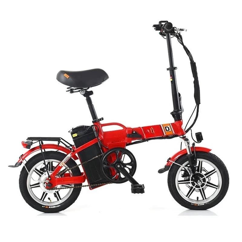 Lightweight folding lithium battery power electric vehicle