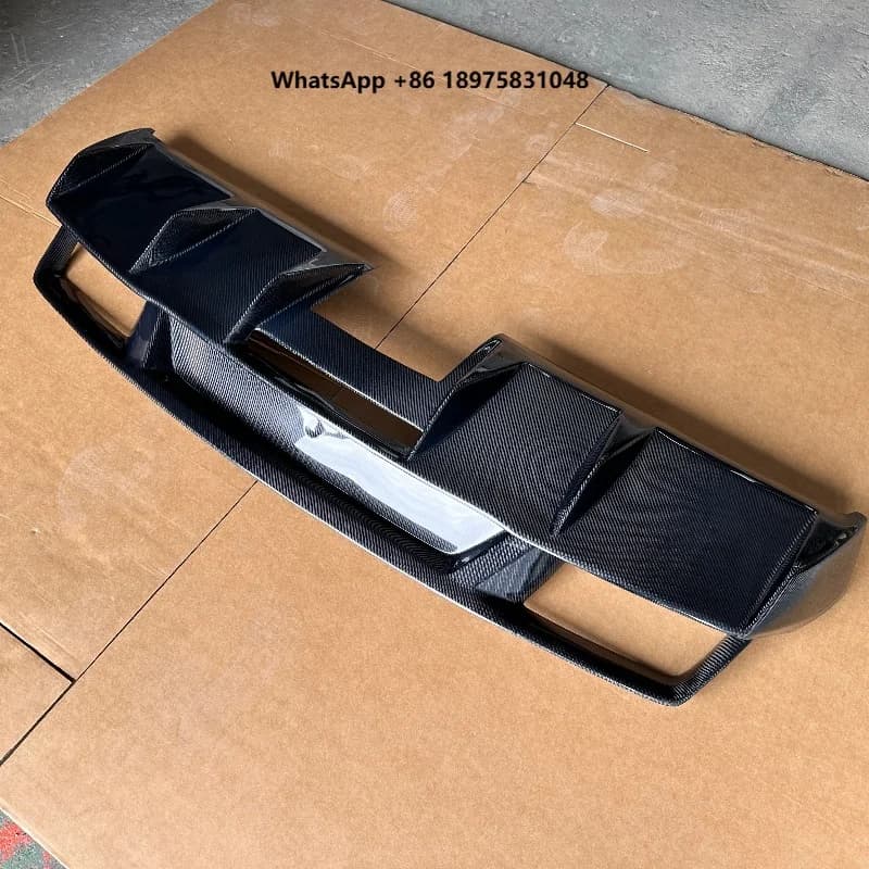 2008-2014 Model Year Suitable for ’Lamborghini Gallardo LP550 LP560 LP570 Upgraded DMC Type Carbon Fiber Rear Diffuser Body Kit