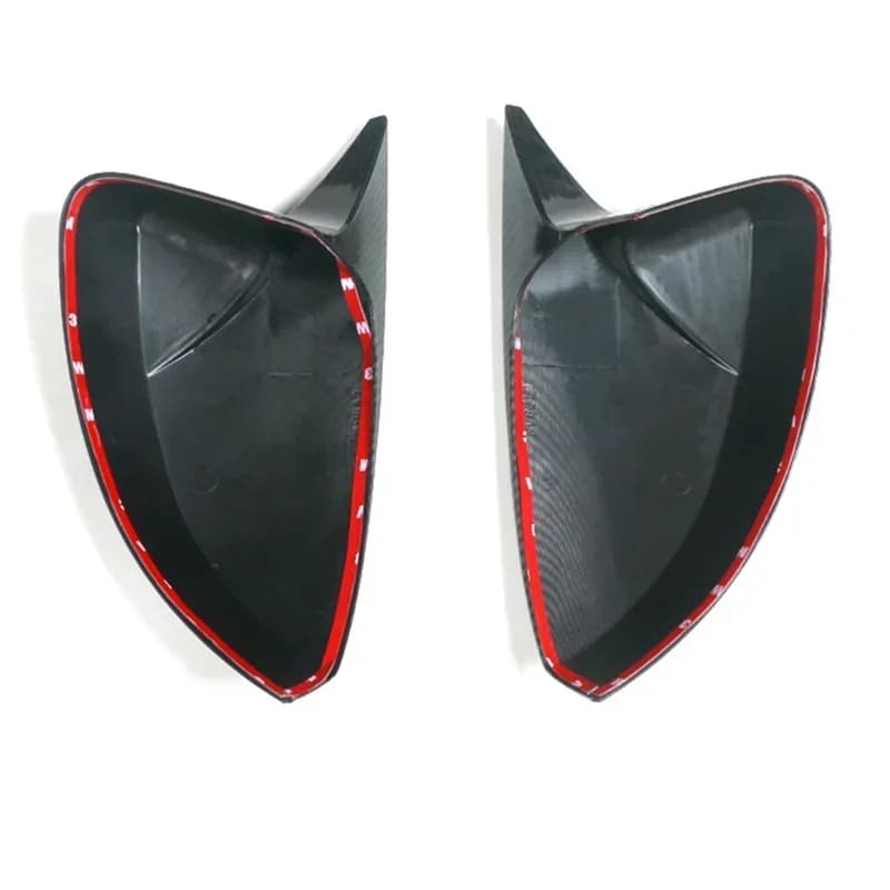 For Audi A3 S3 8V RS3 2015 2016 2017 2018 2019 RearView Mirror Case Cover Glossy Black Side Wing Mirror Covers Caps Car Styling
