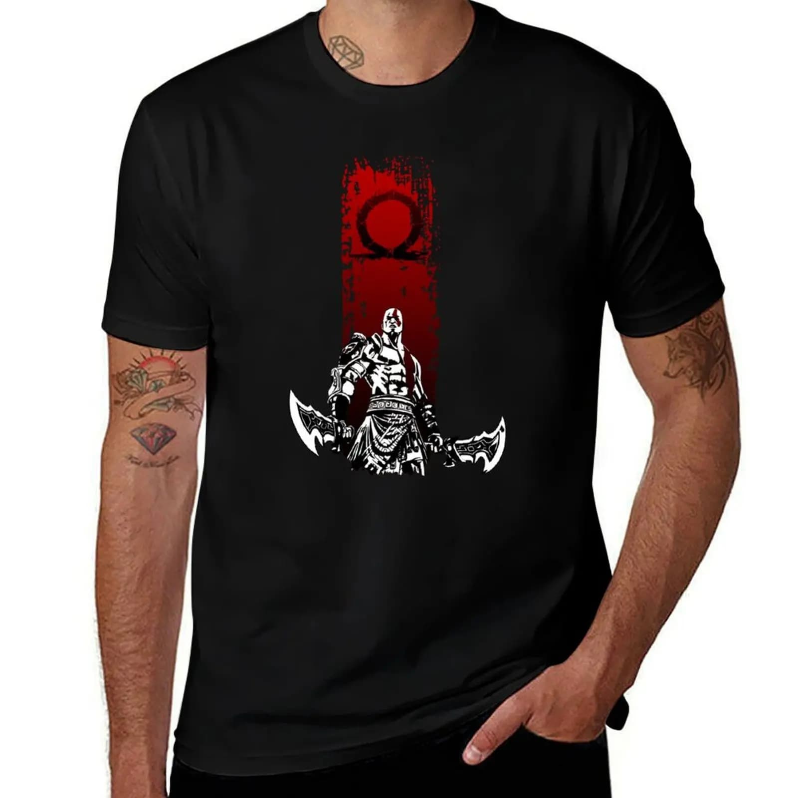 god of war T-Shirt Industrial Work Tee Shirt T-Shirt