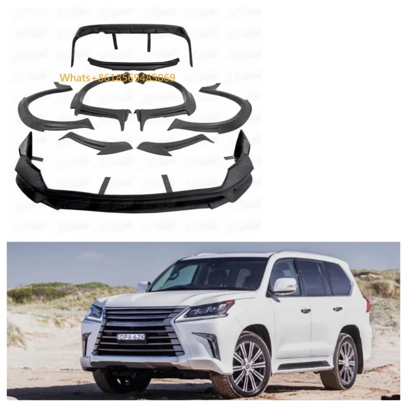 WALD STYLE PP WIDE HALF BODY KITS 2016-2019 LX570custom
