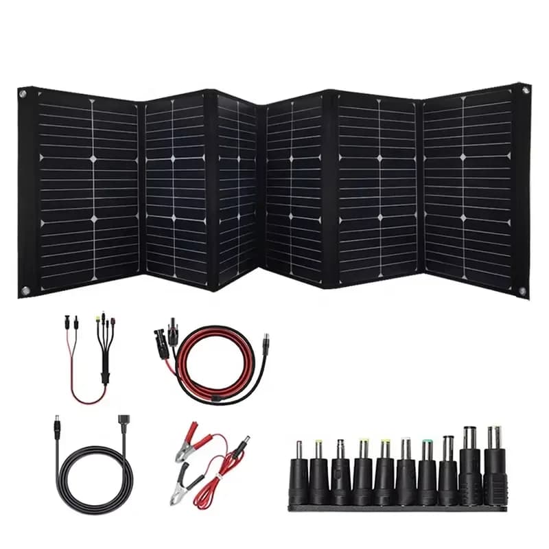 Portable Folding Solar Panel 40W to 320W Monocrystalline for Portable Power Stations and USB Devices