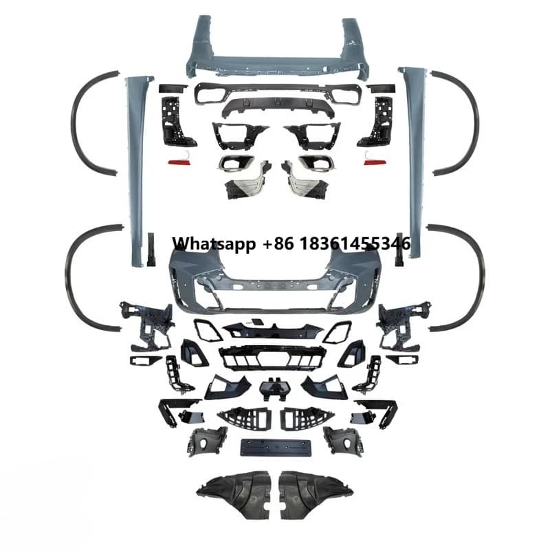 For X5 G05 LCI Bumper Manufactur Bodykit 23  X5 Normal Upgraded M-Tech Sport Bodykit