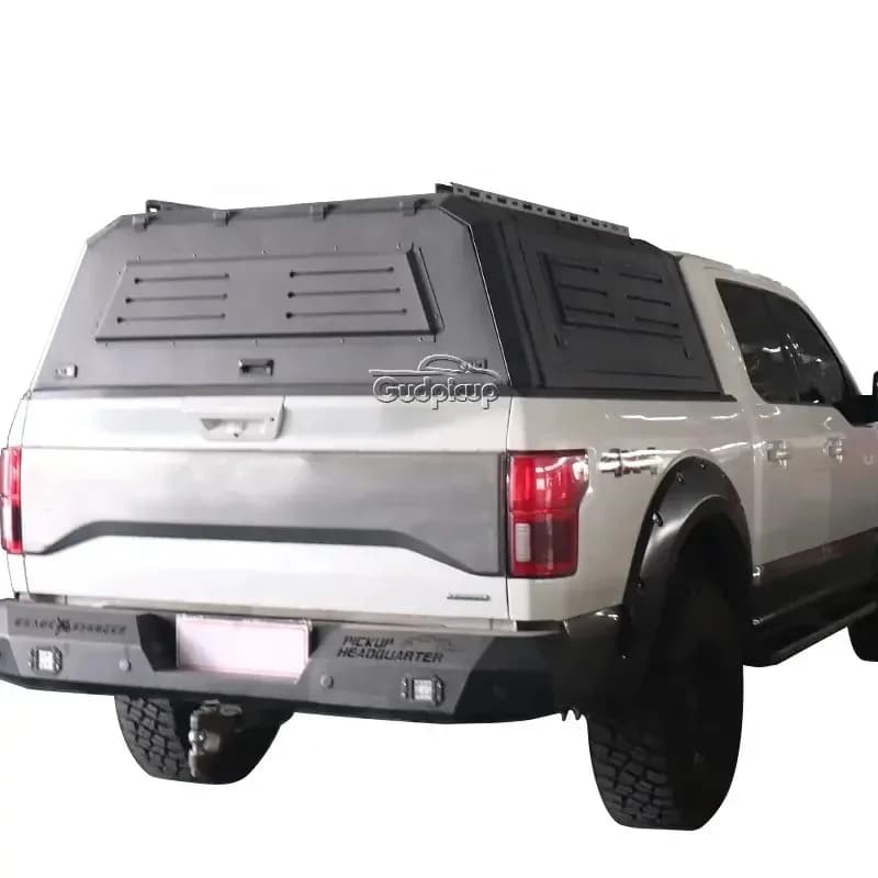 Benext 4X4 Waterproof Pickup Truck Canopy Cover Aluminium Hardtop Topper Camper For Dodge Ram1500  F1
