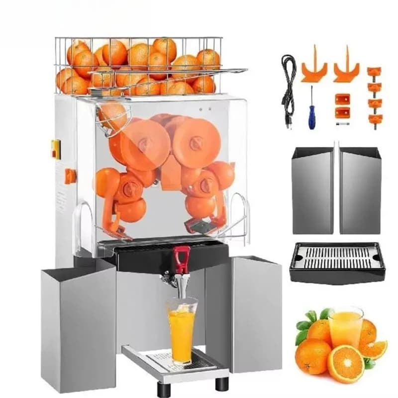 Commercial stainless steel housing 120 watt power juicer, orange juicer