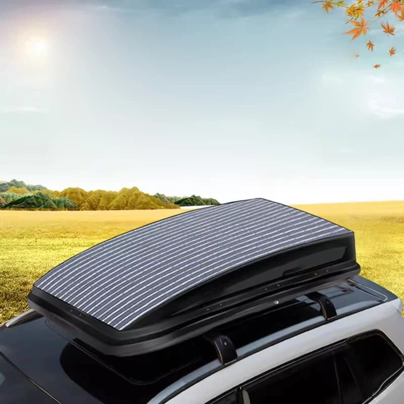Solar Roof Box for SUVs Roof-Mounted Solar Panel for Vehicles Fast Charging Travel Flatbed Car Universal Type(Customized)