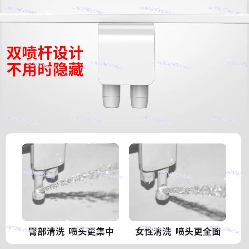 Smart Toilet Lid Cleaner, Butt Flushing Artifact, Ass Washing Artifact, Nozzle, Body Cleanser, No Electric