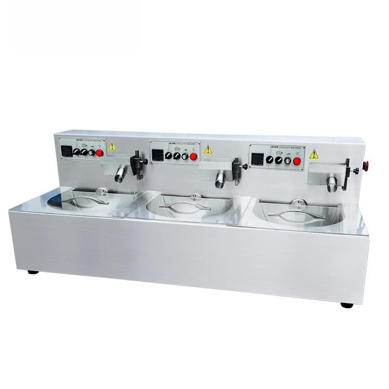 Chocolate equipment 10kg/15kg manual chocolate melting machine, pouring machine small