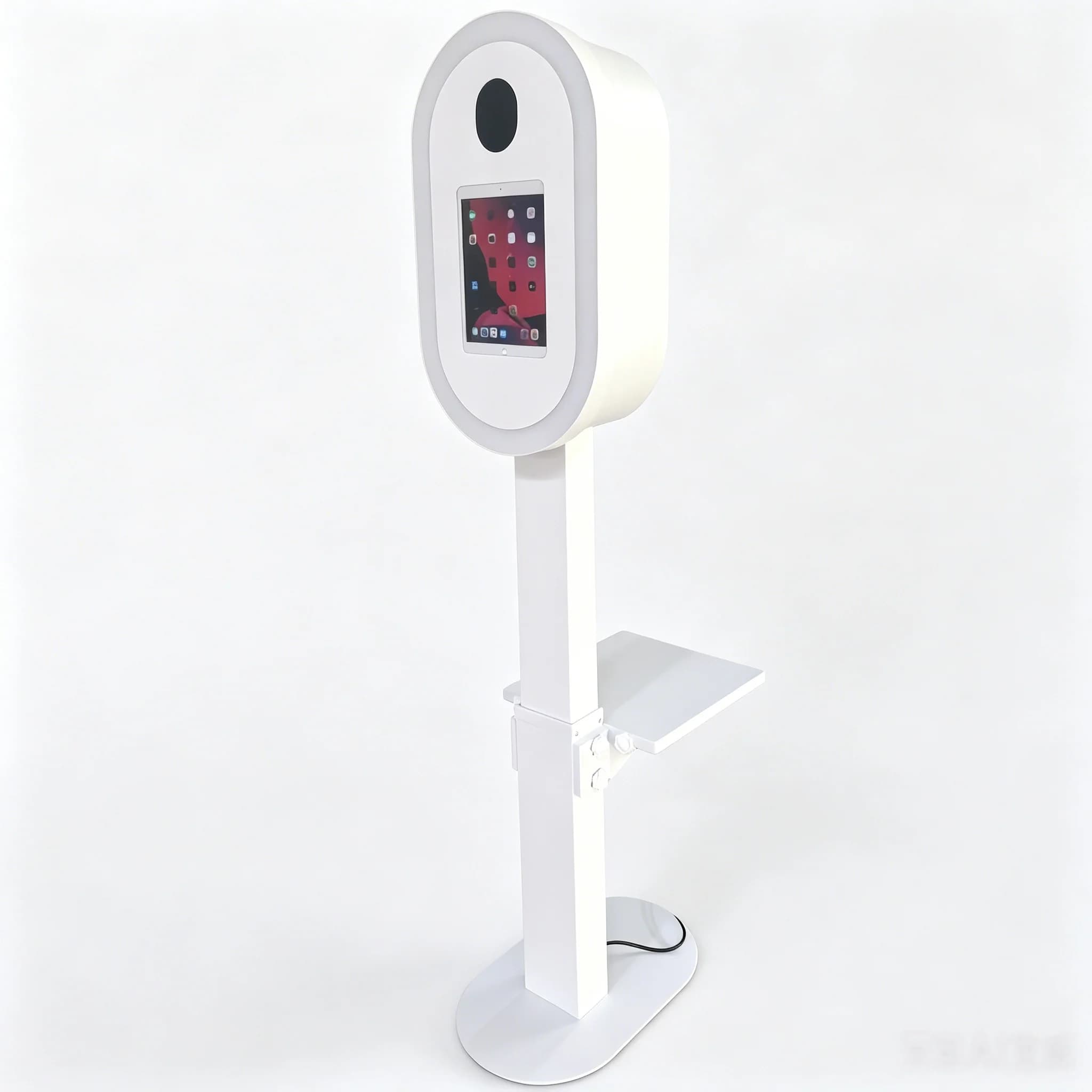 AI Photo Booth Machine with Receipt Photobooth Vending Function Selfie Mirror DSLR iPad Ring Light for Party Event Equipment