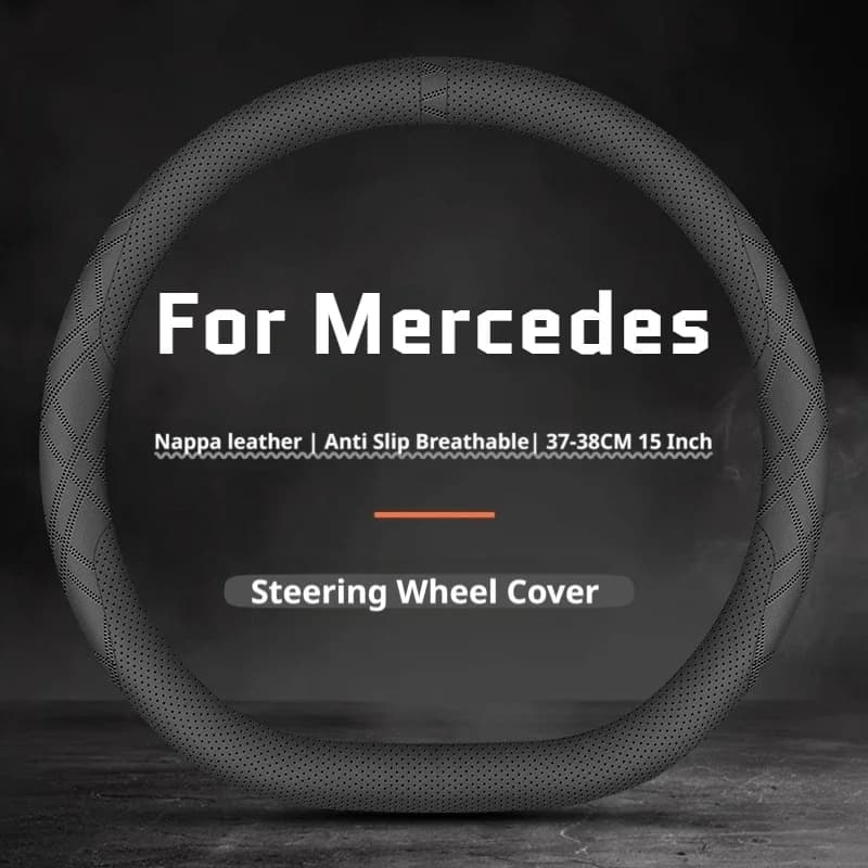 For3Mercedes-Benz3A-Class3C-Class3E-Class3GLA3GLC3GLE3200335034503Car3Steering3Wheel3Cover3Anti-Slip3Car3Interior3Accessories
