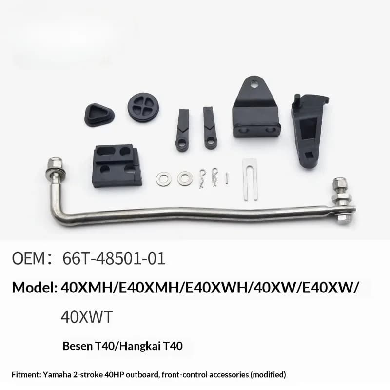 Control Modification Parts for  Two-Stroke Four-Stroke Outboard Motors Change Rear To Front Operation Accessories