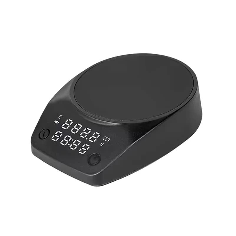 ABCA-Mini Coffee Time Scale, Italian Coffee Bean Weighing Scale, Kitchen Small 0.1G Coffee Electronic Waterproof Scale