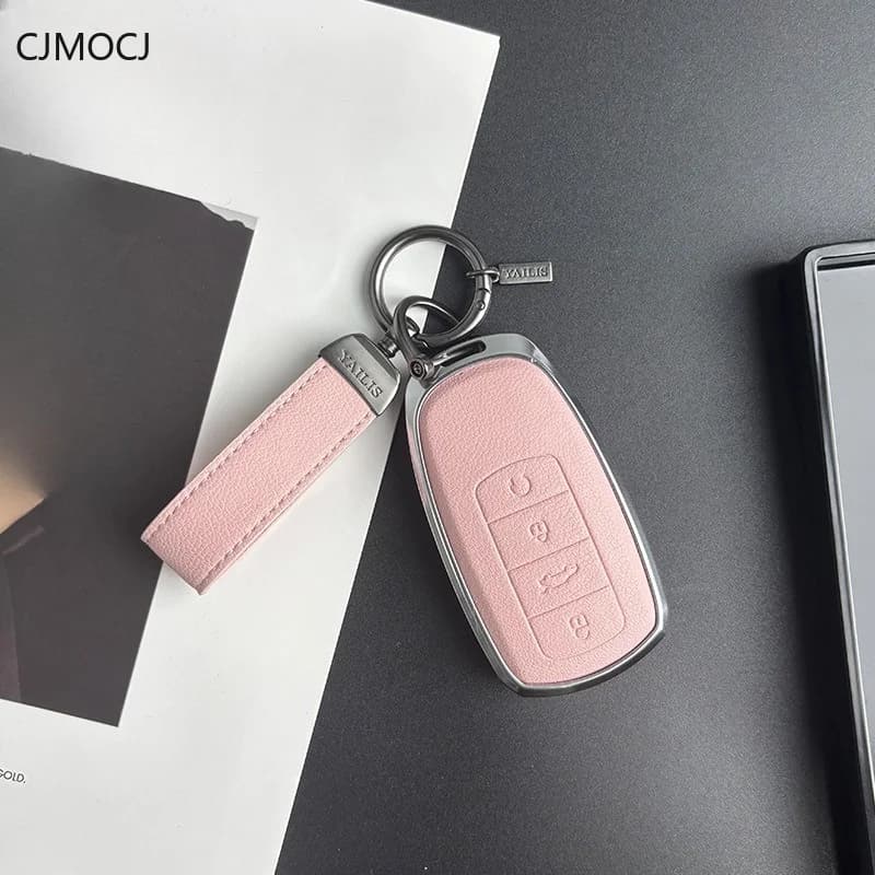 For Chery Tiggo 7 Plus 8 9 5X Arrizo 8 Fengyun A8 Key Case Cover, Zinc Alloy Car Key Fob Shell, Keychain, Chery Accessories