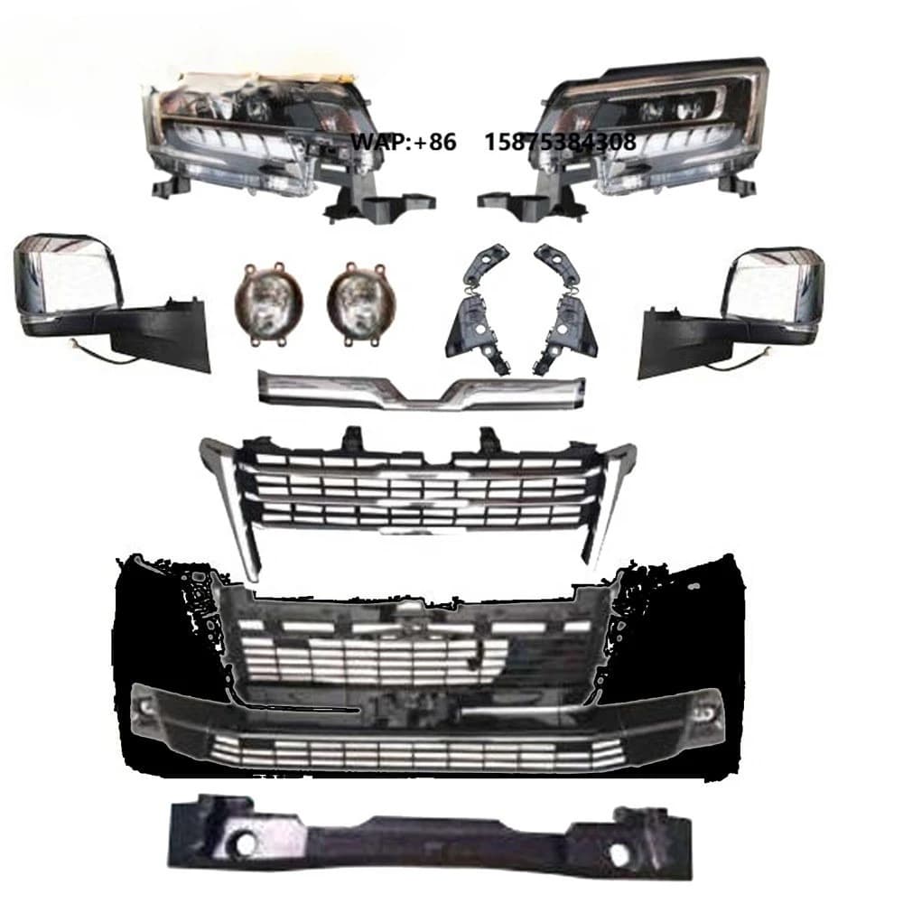 High Quality Body Kit Bumper for  2020 Hiace commuter Deluxe Super Granace Premium Facelifts Majesty Bodykit