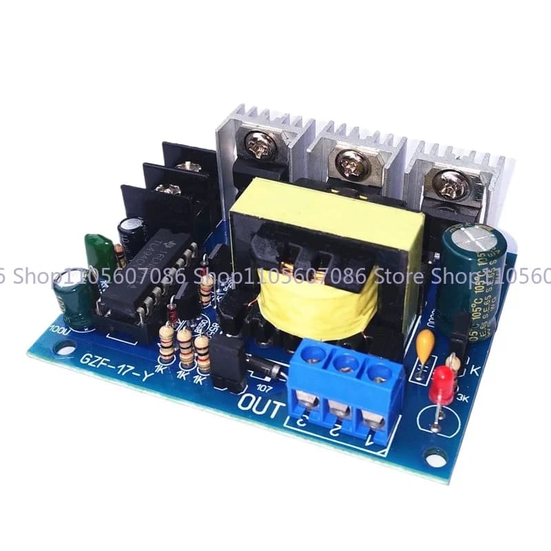 12V DC To AC 110V 220V Small Boost Module, Simple Micro Inverter D/A Circuit Board
