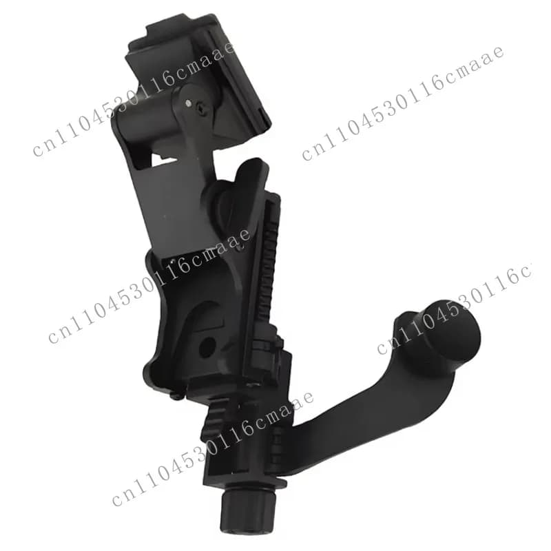 Night vision goggles aluminum alloy waterproof helmet bracket, can be turned up and down and can adjust the angle