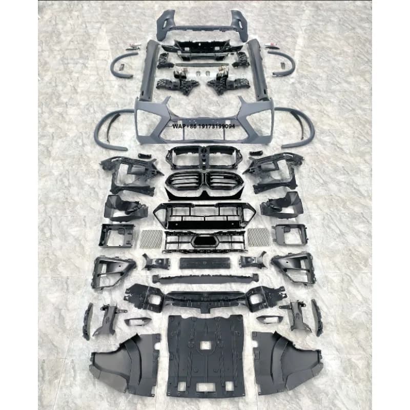 2023+ for X5 G05 Body Kit Upgraded X5M Kit with 1:1 Front Rear Bumper Side Skirt Fender Accessories-New