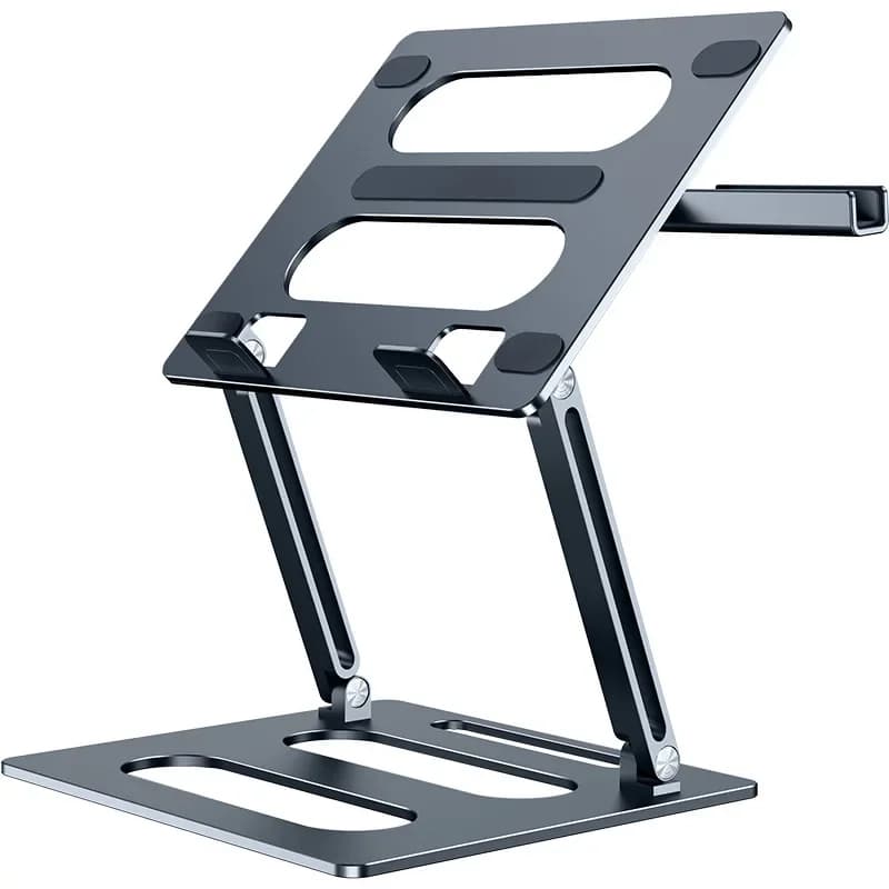 Metal notebook bracket, office adjustable lifting desktop heightening notebook bracket