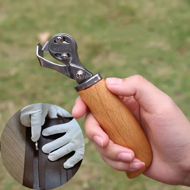 Multi-functional Leather Goods Equidistant Trimming and Stubble Cutting Knifes DIY Leather Craft Bag/shoes/jacket Making Tools
