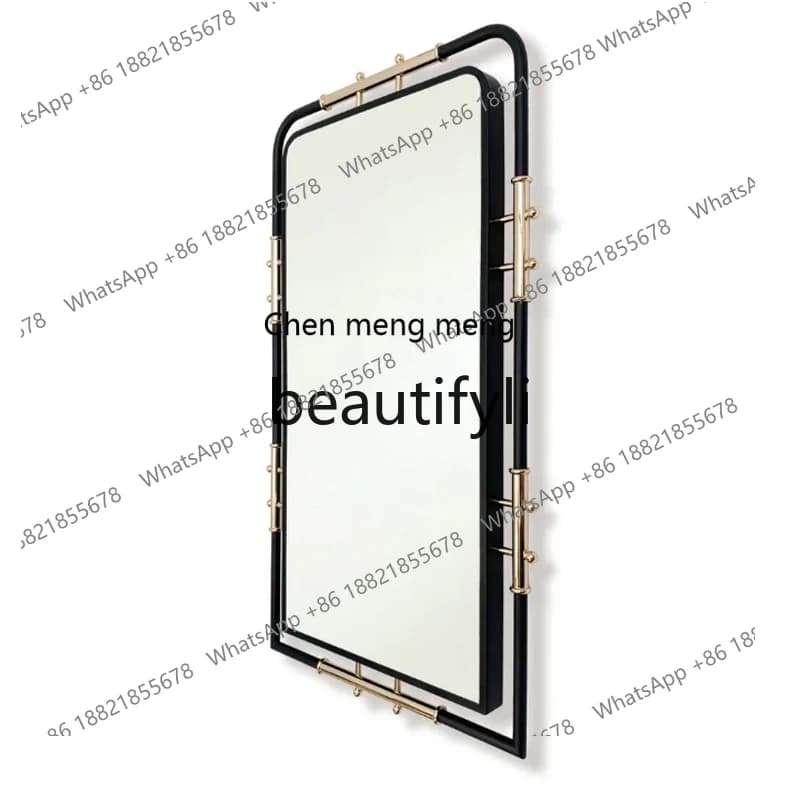 Beauty Mirror Dressing Desktop Mirror Folding Desktop Makeup Mirror Square