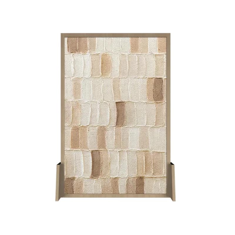 Medieval style abstract solid wood screen partition living room bedroom sofa entrance block dining room