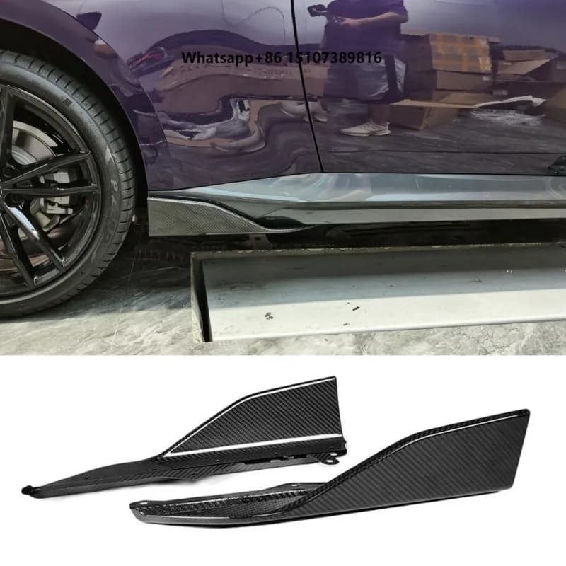 MP Style 100% Dry Carbon Side Bumper Side Skirts for 2 Series G42 M235i 2022+ 2 Door Side Skirts