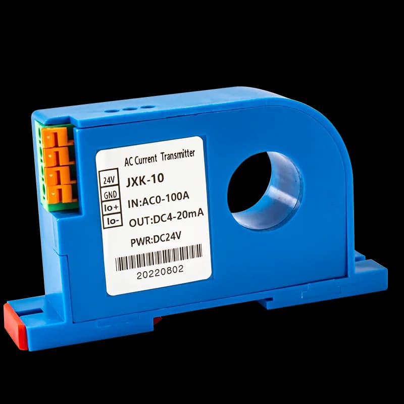 DC Current Transducer 4-20MA 0-10V AC Current Transducer 50A 100A 200A DC 24V RS485 AC/DC Hall Current Transducer