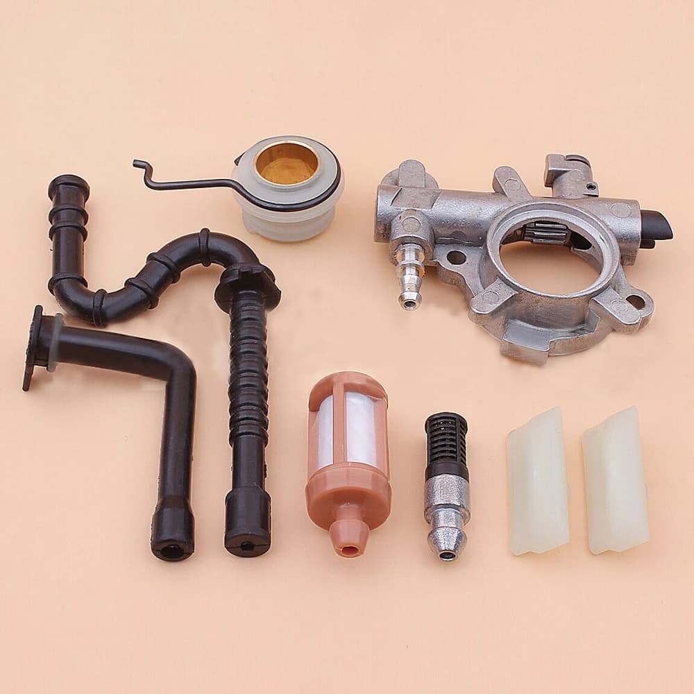 1 Set Oil Pump Oiler Worm Gear Kit For Stihl MS 360 MS360 036 Pro Chainsaw line Filter Lawn Mower Replacement Accessories