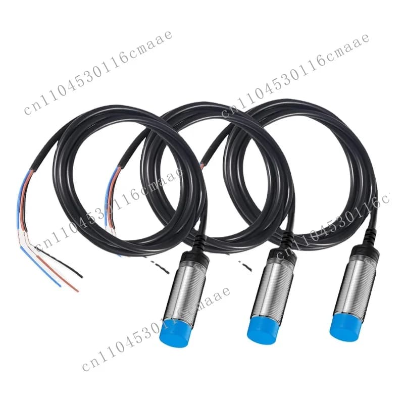 M8 M12 M18 M30 Proximity sensor 24v waterproof detection distance 2mm-25mm NPN PNP without CNC DC AC switch