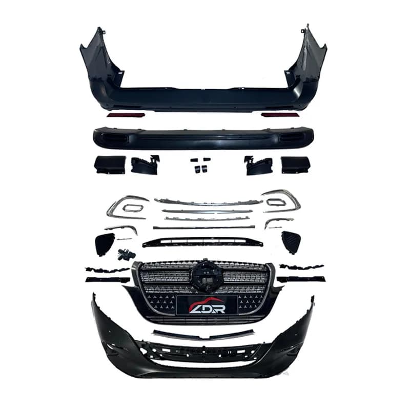 Bodykit for  Vito V Class W447 to 2024 V300 Style Car Modification with Front Rear Bumpers OE Quality in Stock