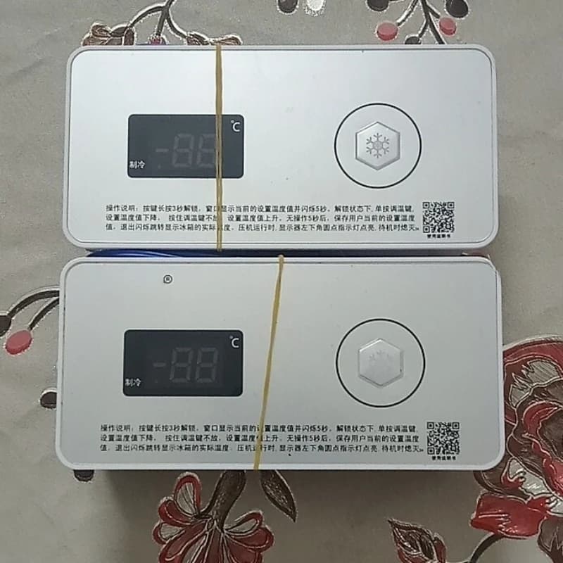 Chip Accessories, Freezer Accessories Main Control Board Digital Thermostat Display Cabinet Temperature Control Frost