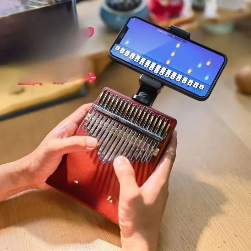 Finger piano girl beginner small 17-tone 21-tone easy-to-learn musical instrument gift thumb piano