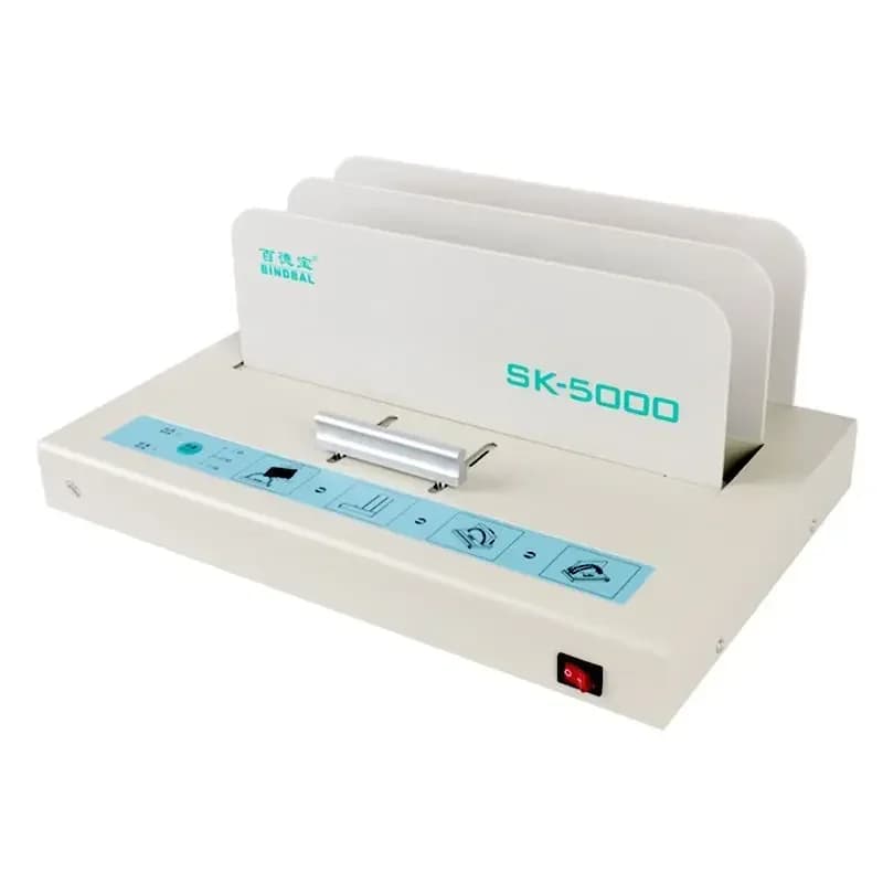 Automatic small certificate binding machine