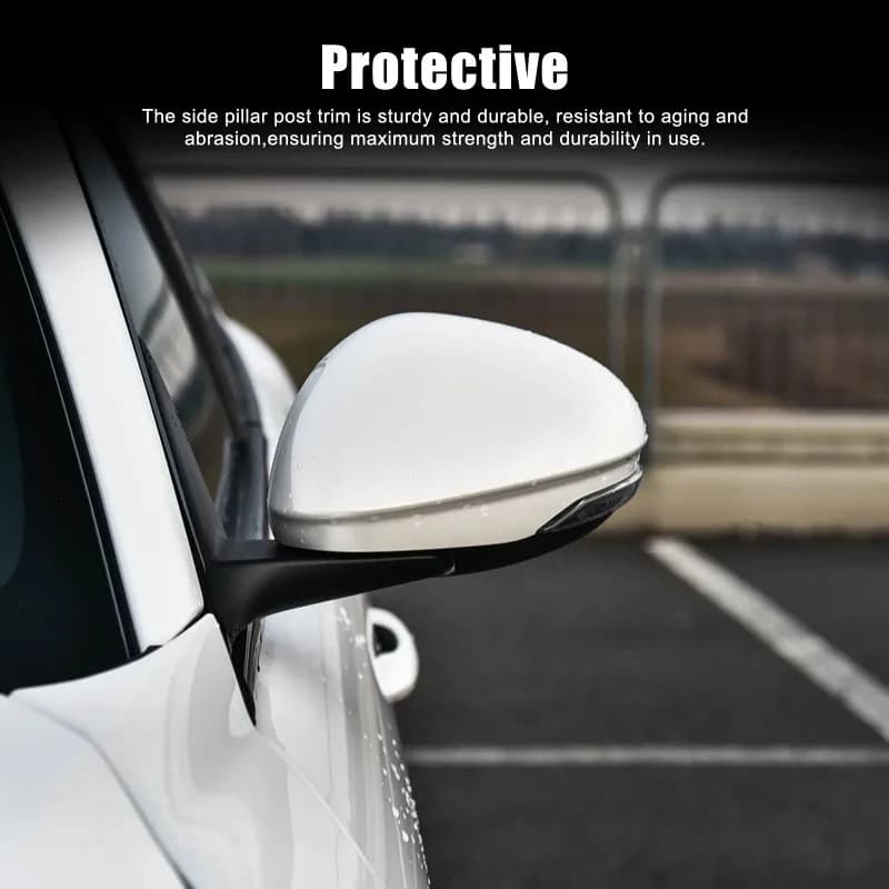 2pcs Real Carbon Fiber For 2017-2022 Alfa Romeo Giulia Exterior Mirror Cover Protective Shell Trim Car Exterior Accessories