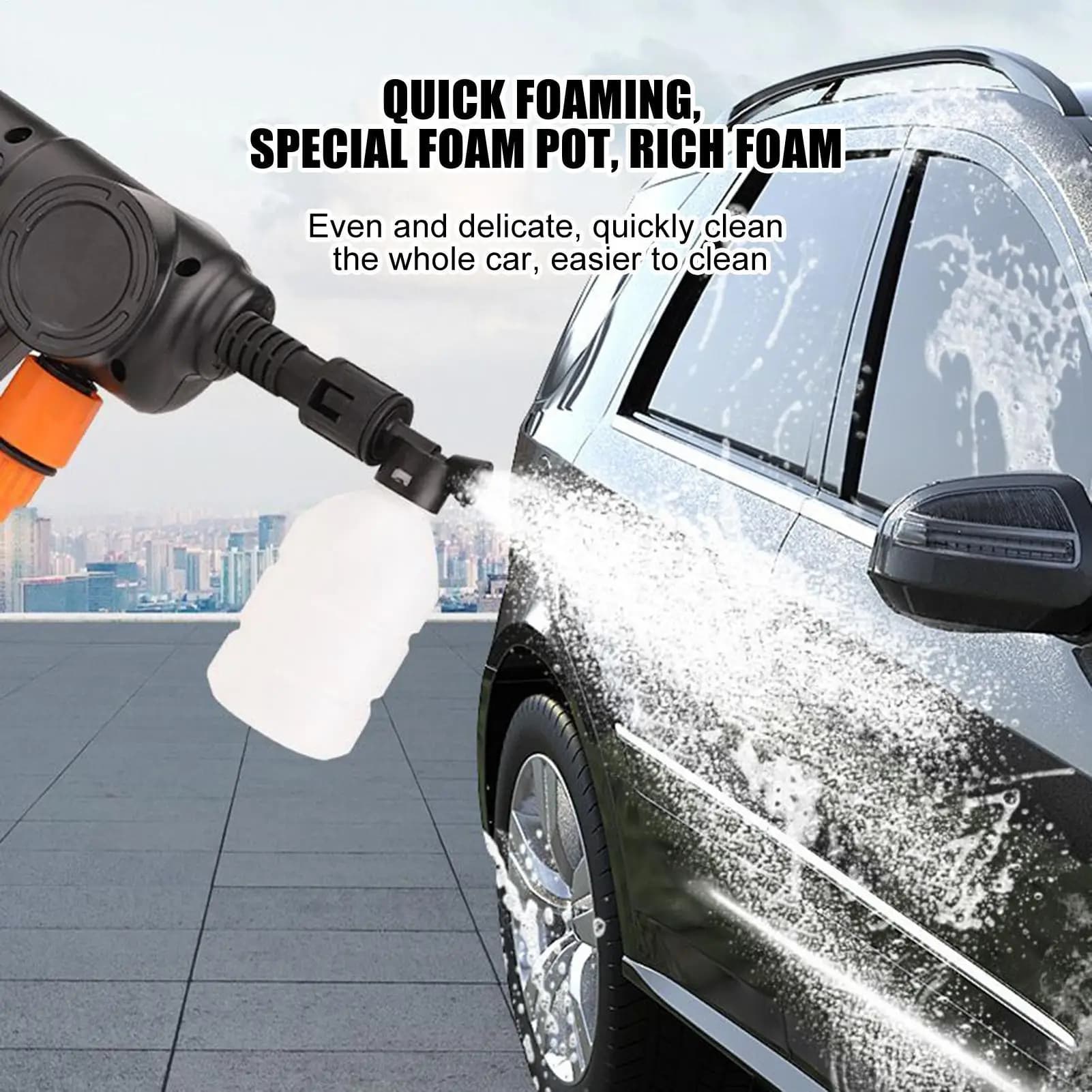 【Hot】Pressure Washer Cordless Water Sprayer For Car Cleaning Portable High Pressure Cordless Washer For Deck Patio Car Wash Outd