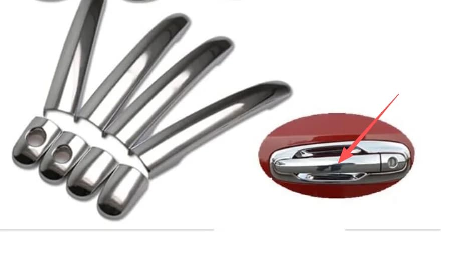 Chrome Door Handle Cover for Chevrolet Lacetti / Optra 06-09 Premium Parts