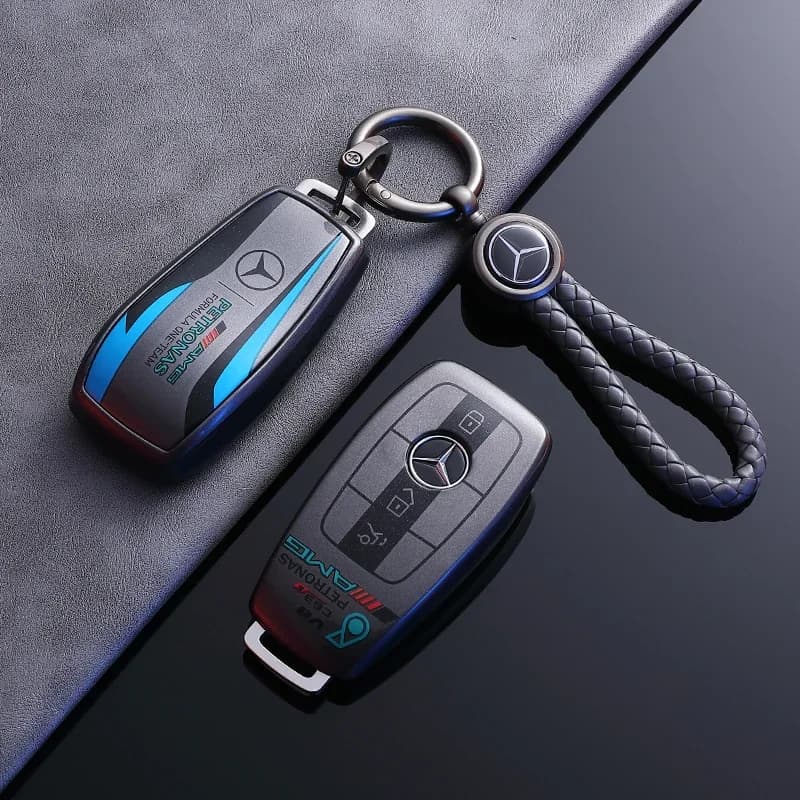 For Mercedes Benz AMG A C E S G Class GLC CLE CLA GLB GLS W177 W205 W213 W222 Car Remote Key Case Cover Shell Protector Keyless
