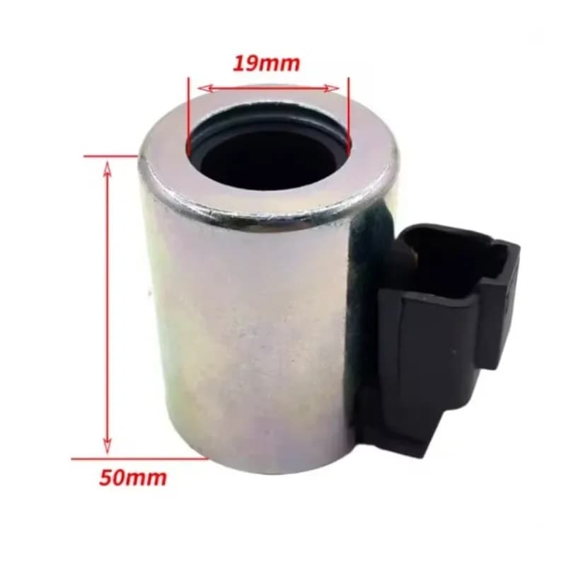 1PC Solenoid valve coil For CAT excavator hole ID 19mm high 50mm 12v 24v