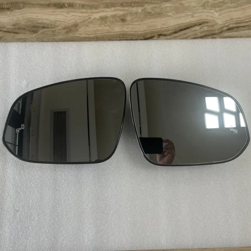 For Toyota 22-25th generation Highlander 21st generation Sequoia Lens Reflective Lenses Glass Heating with Blind  Light Pattern