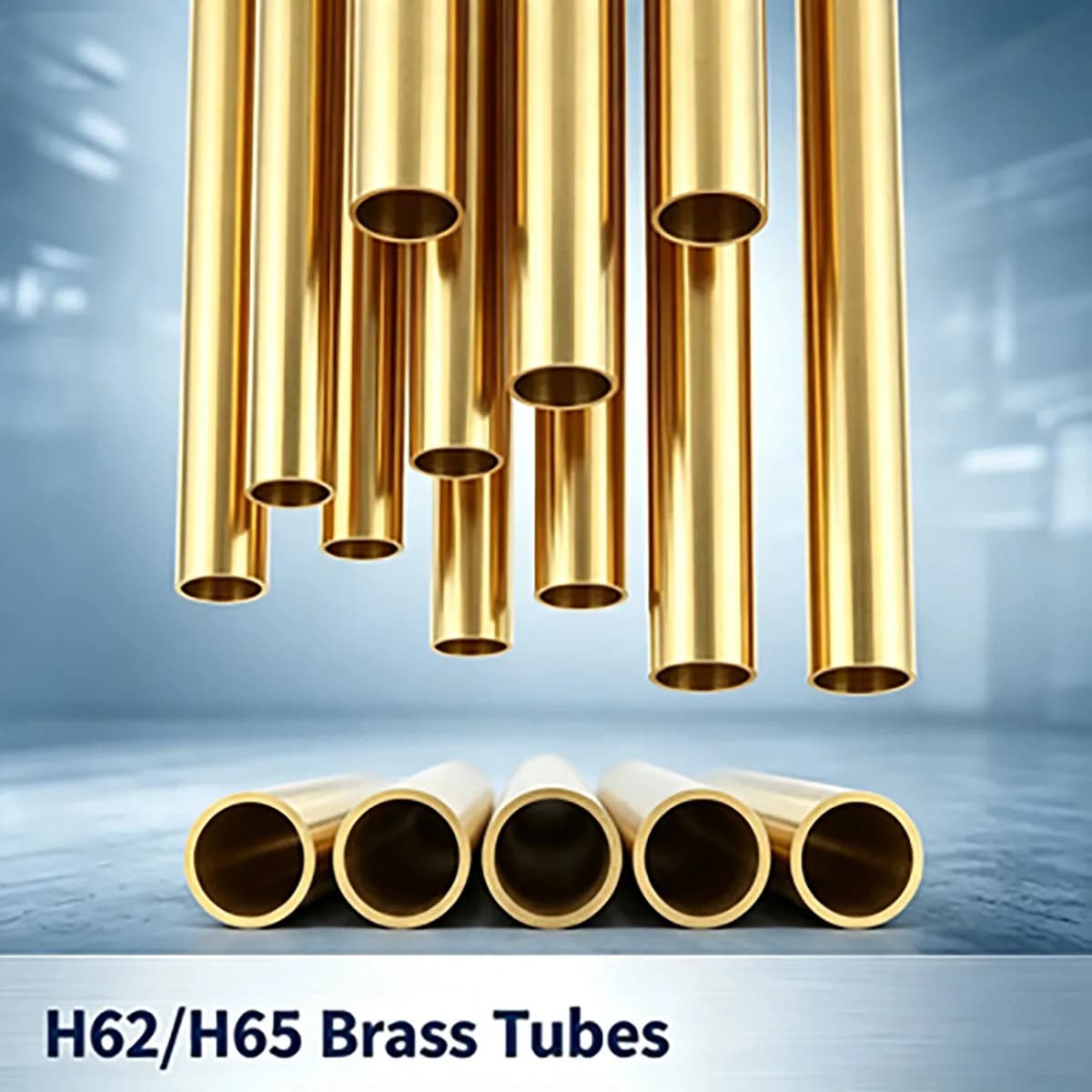 Precision Brass Pipe, Brass Bushing, Custom Processing with Laser Cutting and Drillin H62 Thin Wall Hollow Brass Capillary Tube