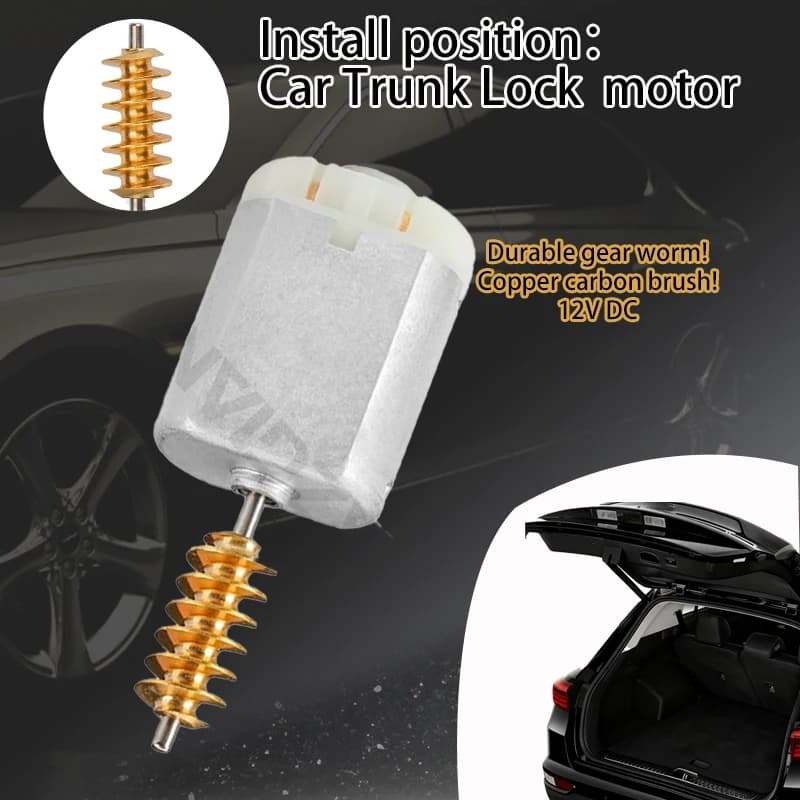 AZGIANT 0379 3D2624 For BMW 5 Series E60 530i 535i 545i 2004-2010 Car Tailgate trunk boot lock internal 12V Motor carbon brush