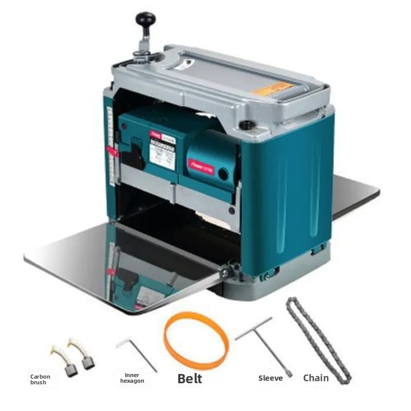 Small woodworking desktop planer, planer single-sided high-power electric planer multifunctional household planer power tools