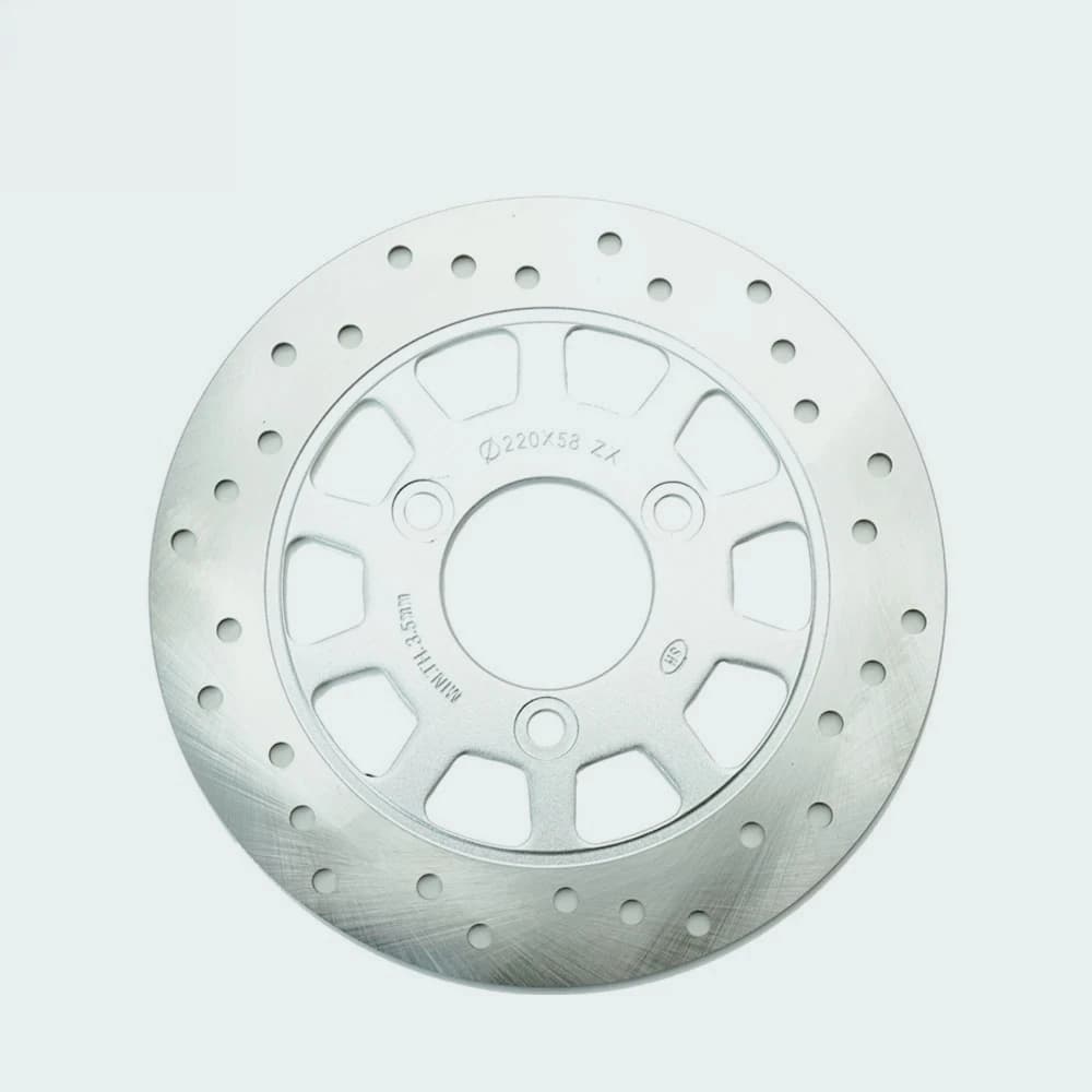 Placa  freno  disco  220 mm Motor QS  aluminio  alto rendimiento para motor  cubo  rueda/motocicleta eléctrica