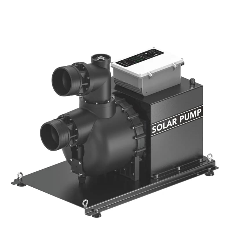6Inch 520V 8kw 11hp Sea-Water Farm Solar Self-priming Irrigation Water Pump