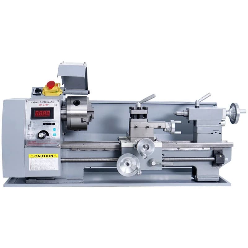 Factory Direct Horizontal Manual Mini Lathes Medium Duty High-Accuracy Easily Handle Wood Metal 400mm Workpiece LengthsATV&UTV